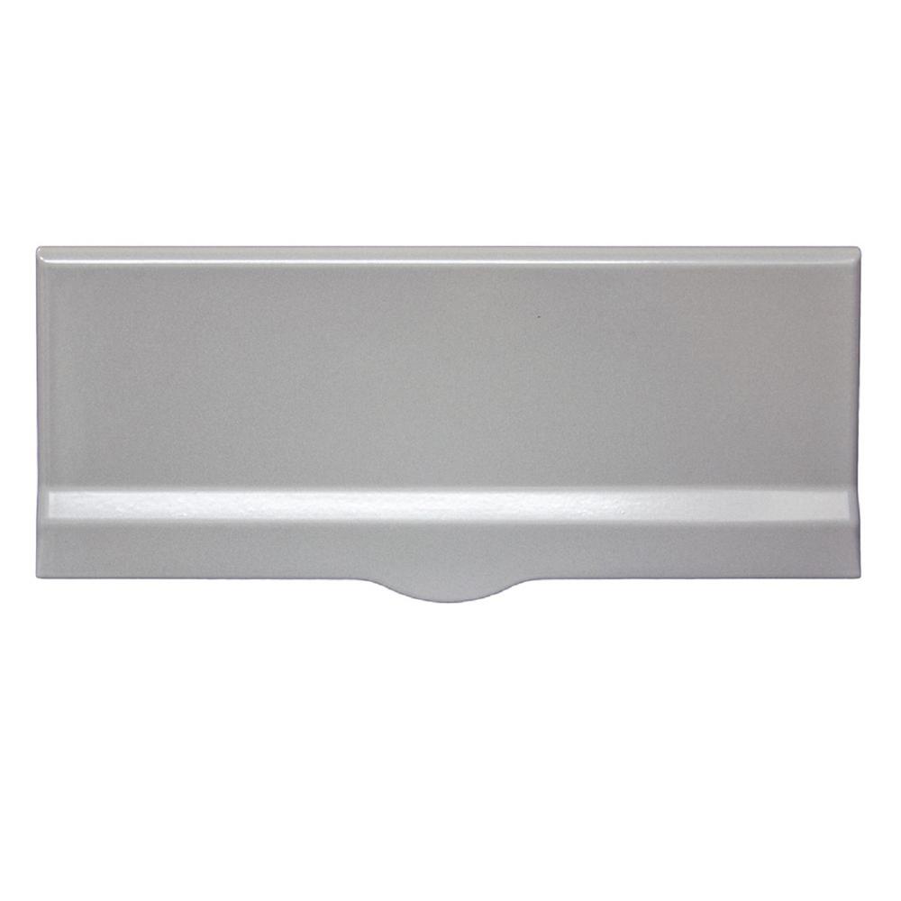 Liberty Wall Mount Non Locking Letter Plate With 10 In Adjustable Slot Silver