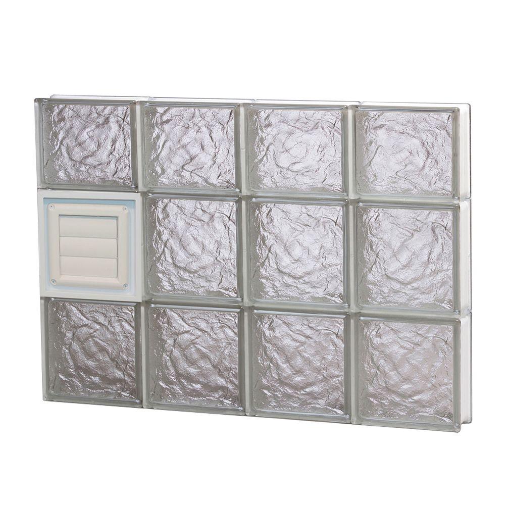 Clearly Secure 31 In X 21 25 3 125 Frameless Ice Pattern Clearly Secure 31 In X 21 25 3 125 Frameless Ice Pattern