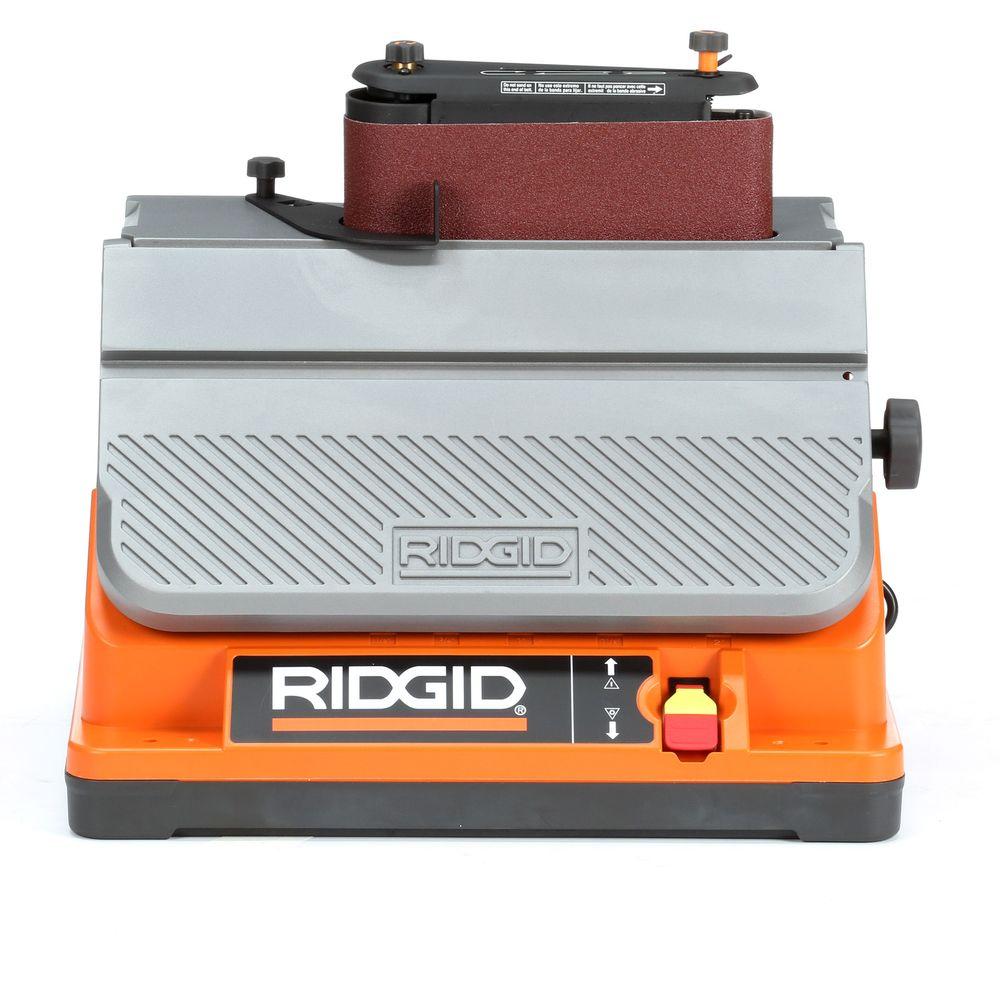 Bench Sander Oscillating Belt Spindle Sanding Woodworking Dressing