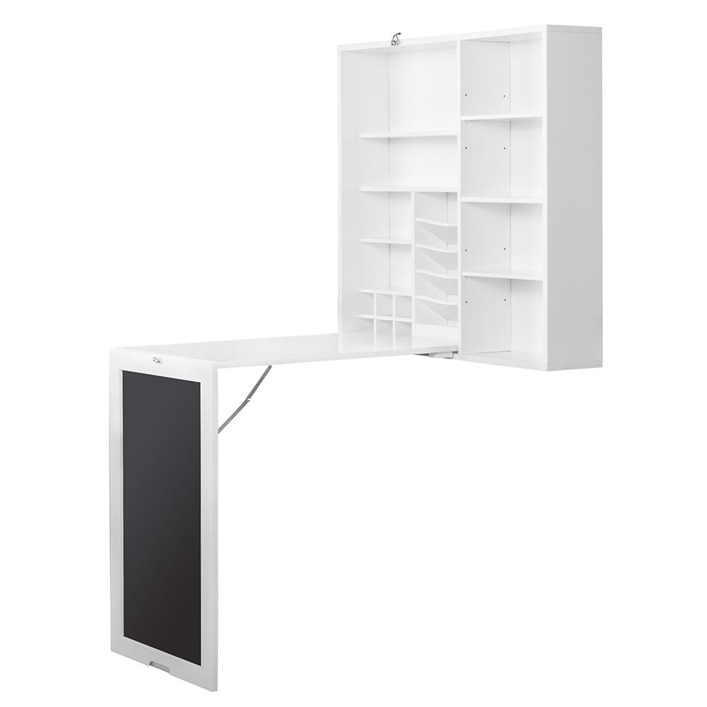 Utopia Alley Utopia Alley Fold Out Wall Mount Desk With Storage