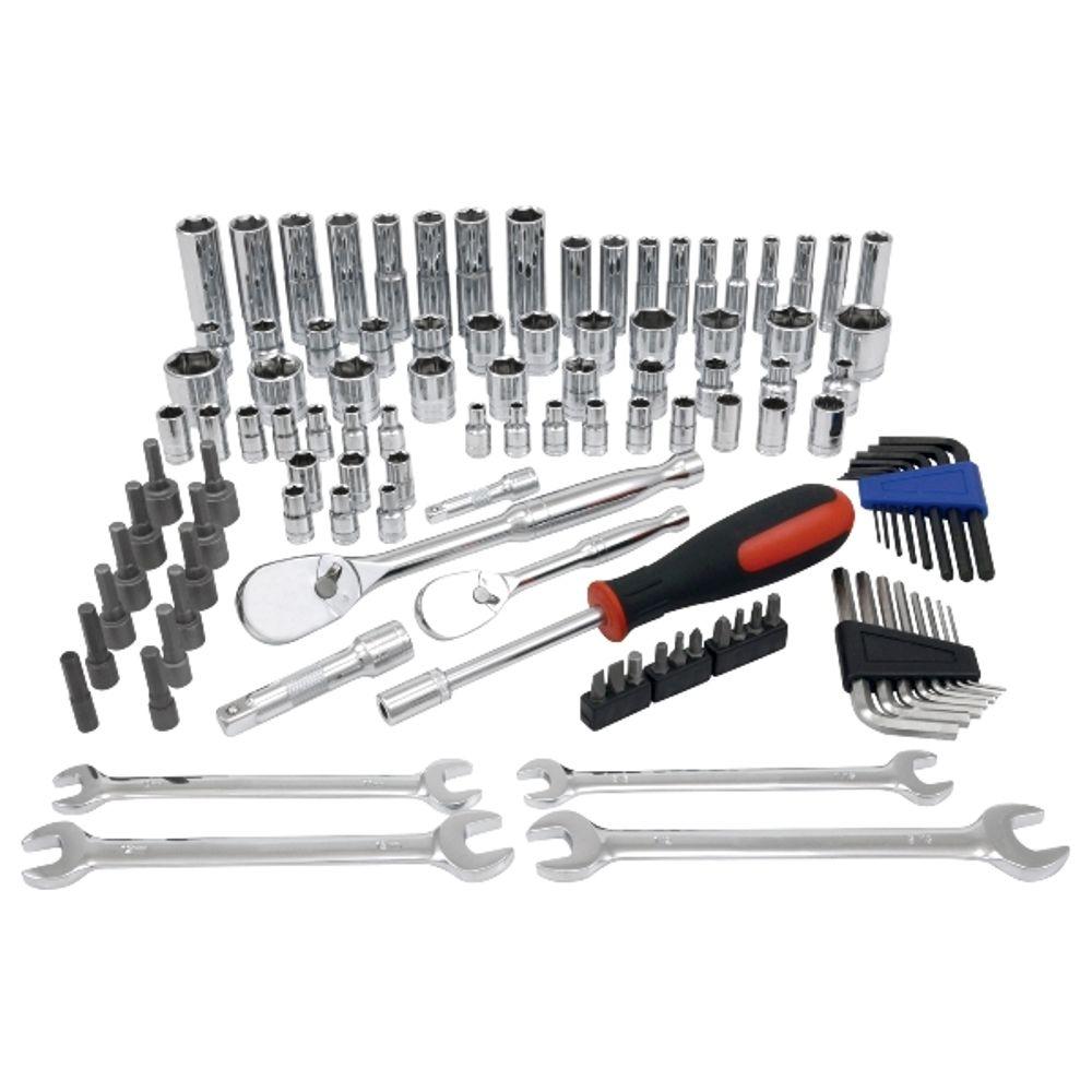 Husky Mechanics Tool Set (107-Piece)-H107MTS - The Home Depot