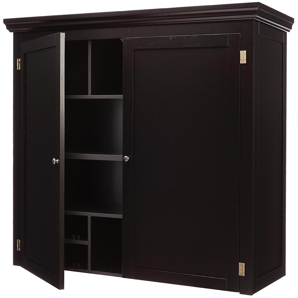 Home Decorators Collection Prescott Black Modular Pantry Open Top