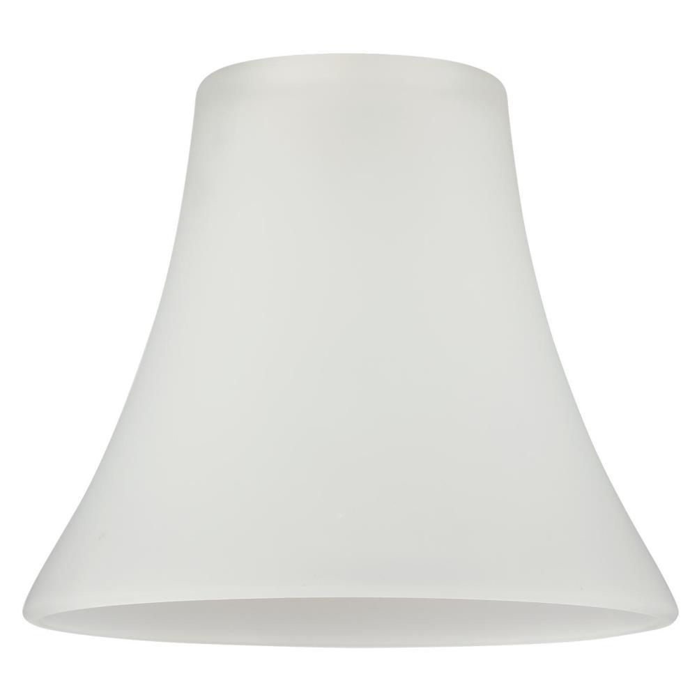 Westinghouse 5 16 In Frosted Flared Cone Shade With 2 1 4 Frosted Flared Cone Shade With 2 1