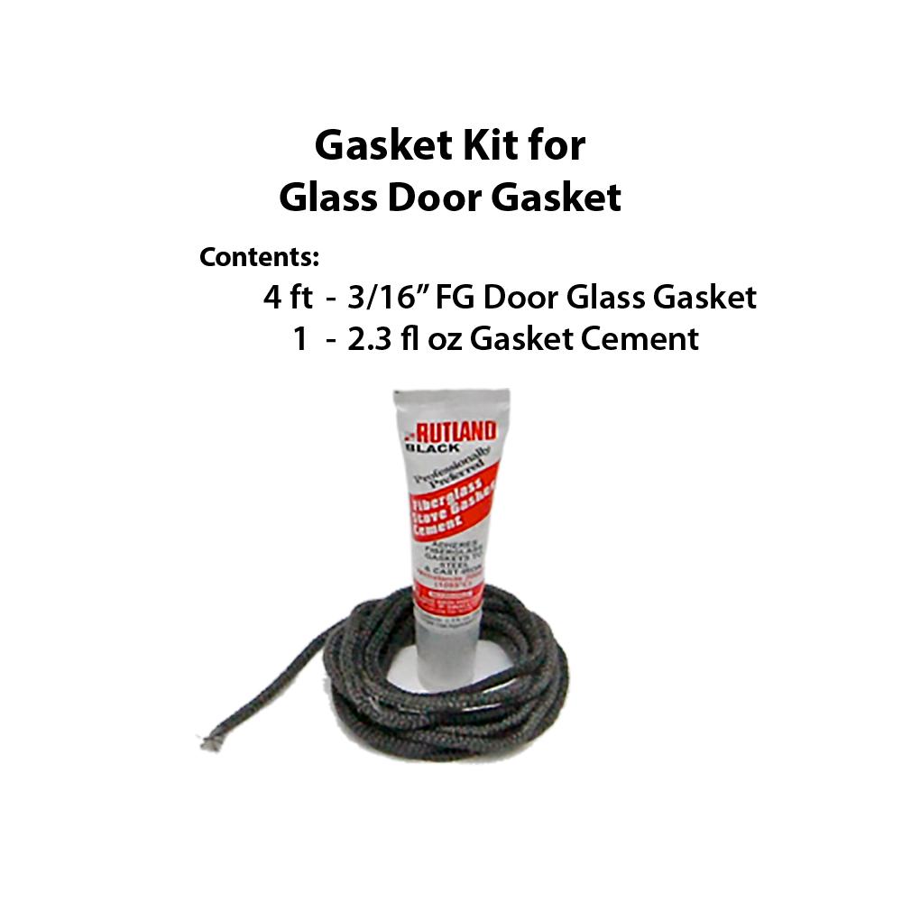 Rutland VT Casting Gasket Kit for Glass Door Gasket-GK500 - The ... Rutland VT Casting Gasket Kit for Glass Door Gasket-GK500 - The ...