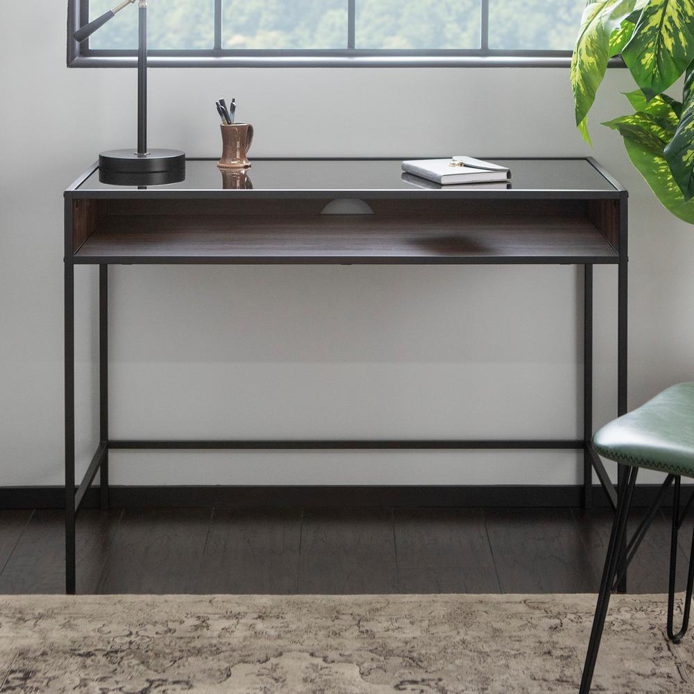Walker Edison Furniture Company 42 In Metal And Wood Desk