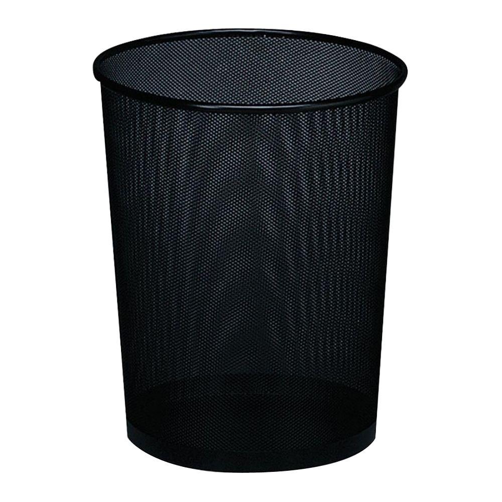 Rolodex, ROL22351, Mesh Wastebasket, 1, Black