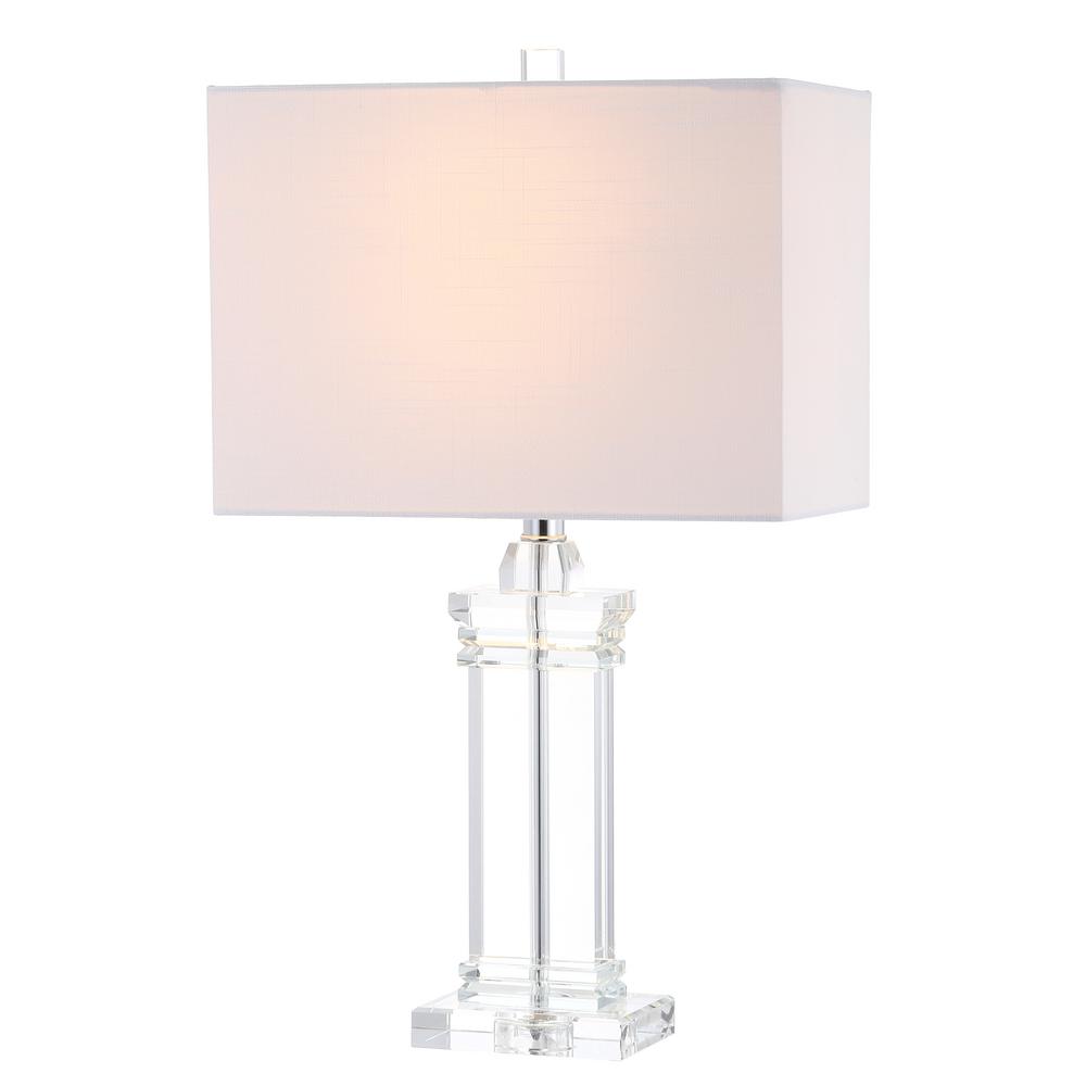crystal and glass table lamps