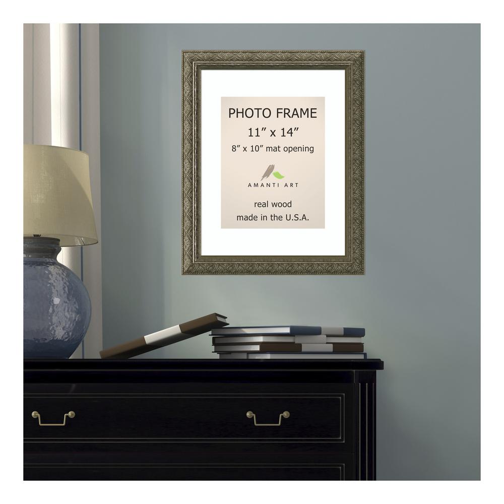 Pinnacle 1 Opening 8 In X 10 Picture Frame 06fa460c The Home Barcelona 8 In X 10 White Matted Gold Champagne Picture