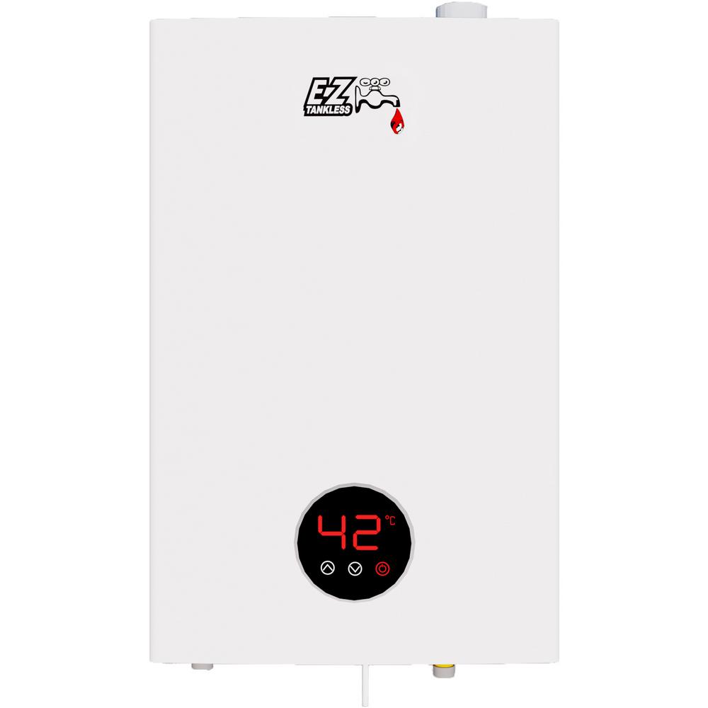 Ez Tankless Gas Water Heaters The Home Ultra He On Demand 4 Gpm 70 000 Btu Propane Lpg Condensing Tankless Water Heater
