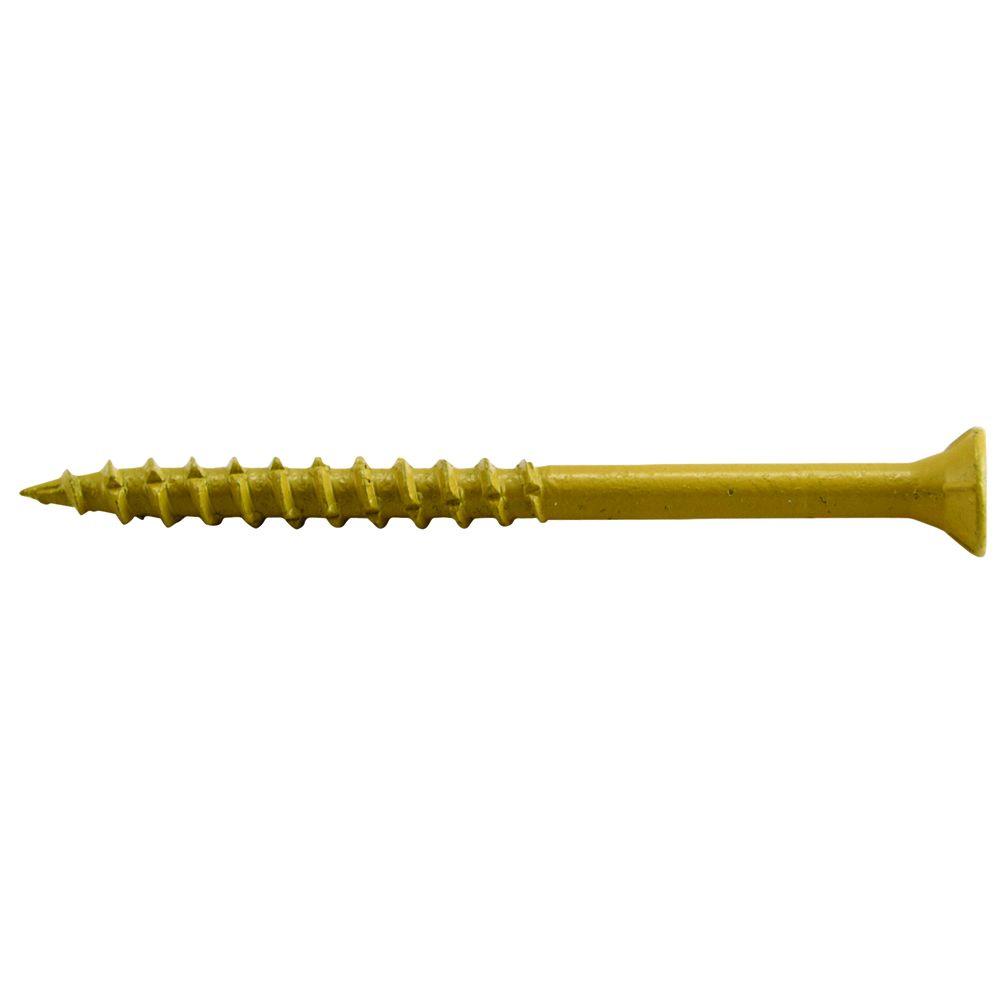 Deck Mate #9 x 3 in. Star Flat-Head Wood Deck Screws (5 lb.-Pack ...