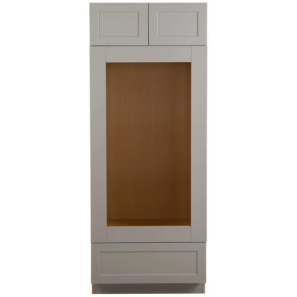 Hampton Bay Cambridge Assembled 33x84x24.5 in. Base Double Oven