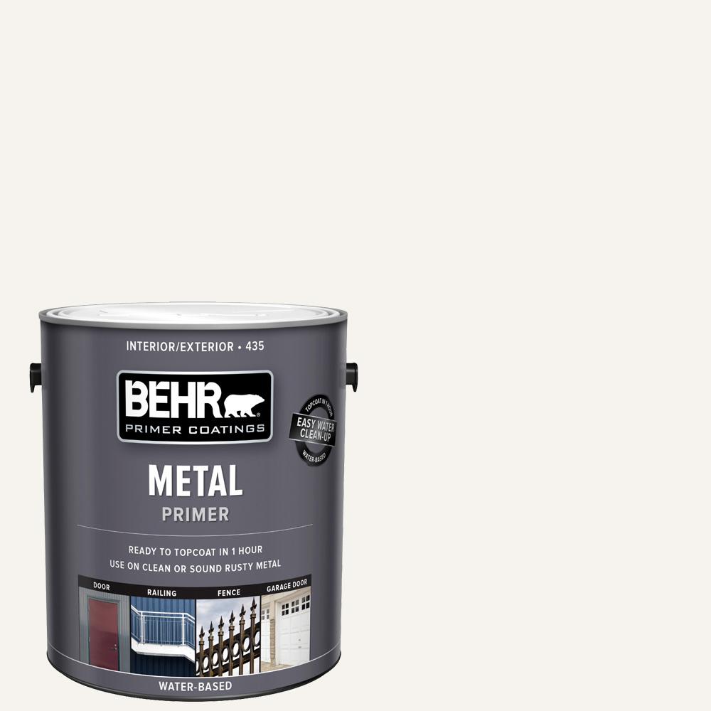 BEHR 1 gal. White Interior/Exterior Metal Primer43501 The Home Depot