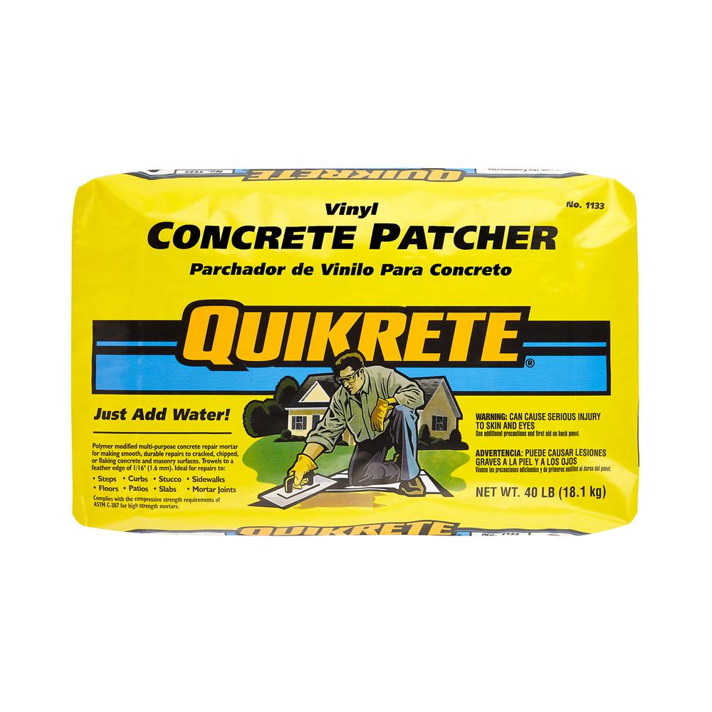 Quikrete 40 lb. Vinyl Concrete Patcher-113340 - The Home Depot