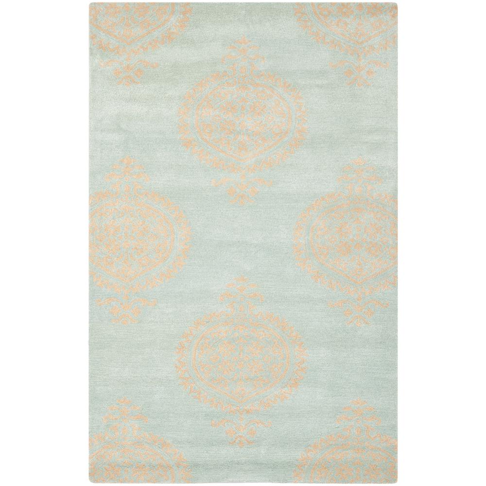 Safavieh Soho Blue Beige 8 Ft X 10 Area Rug Soh703a The Safavieh Soho Blue Beige 8 Ft X 10 Area Rug