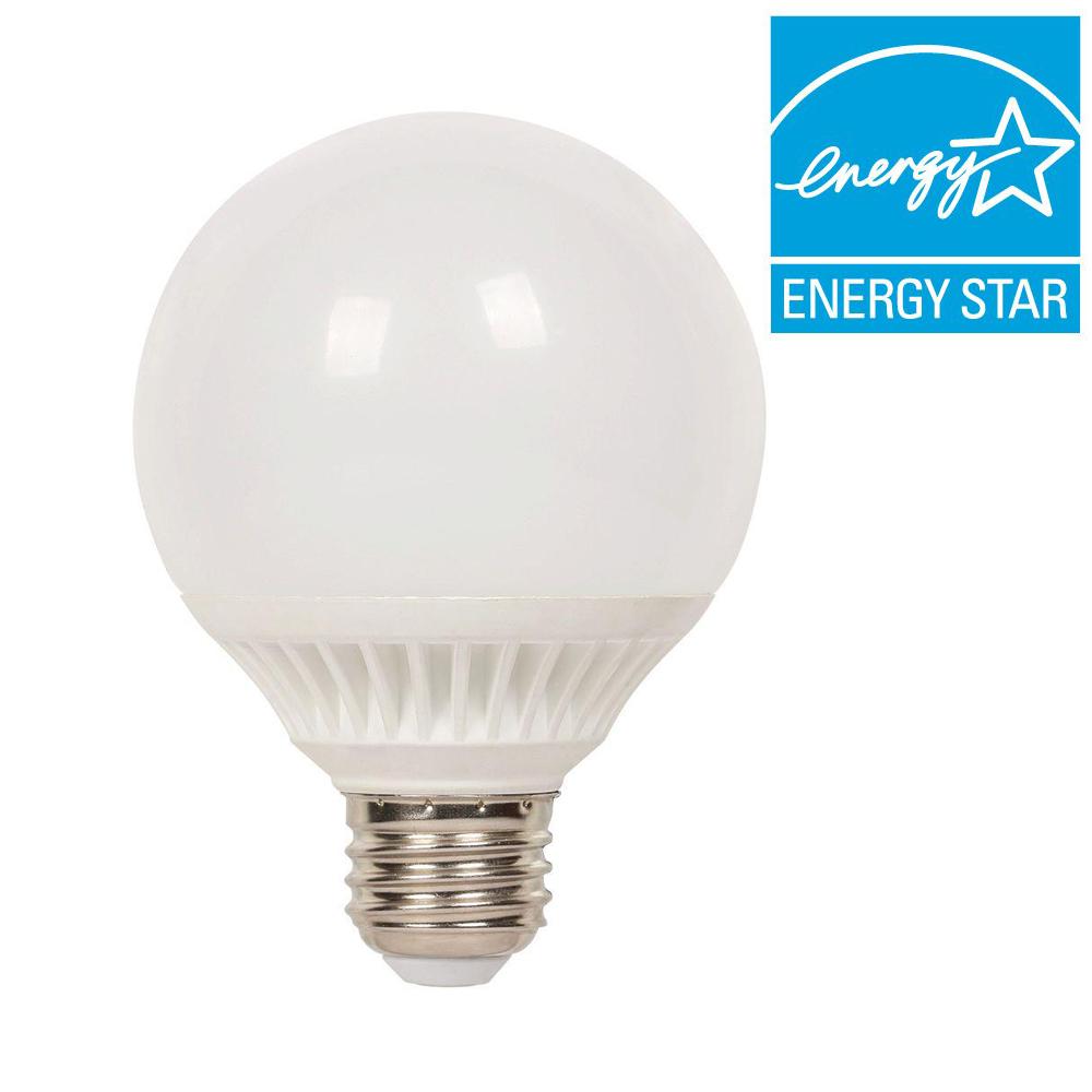 Westinghouse 60W Equivalent Warm White Globe G25 Dimmable LED Light ...