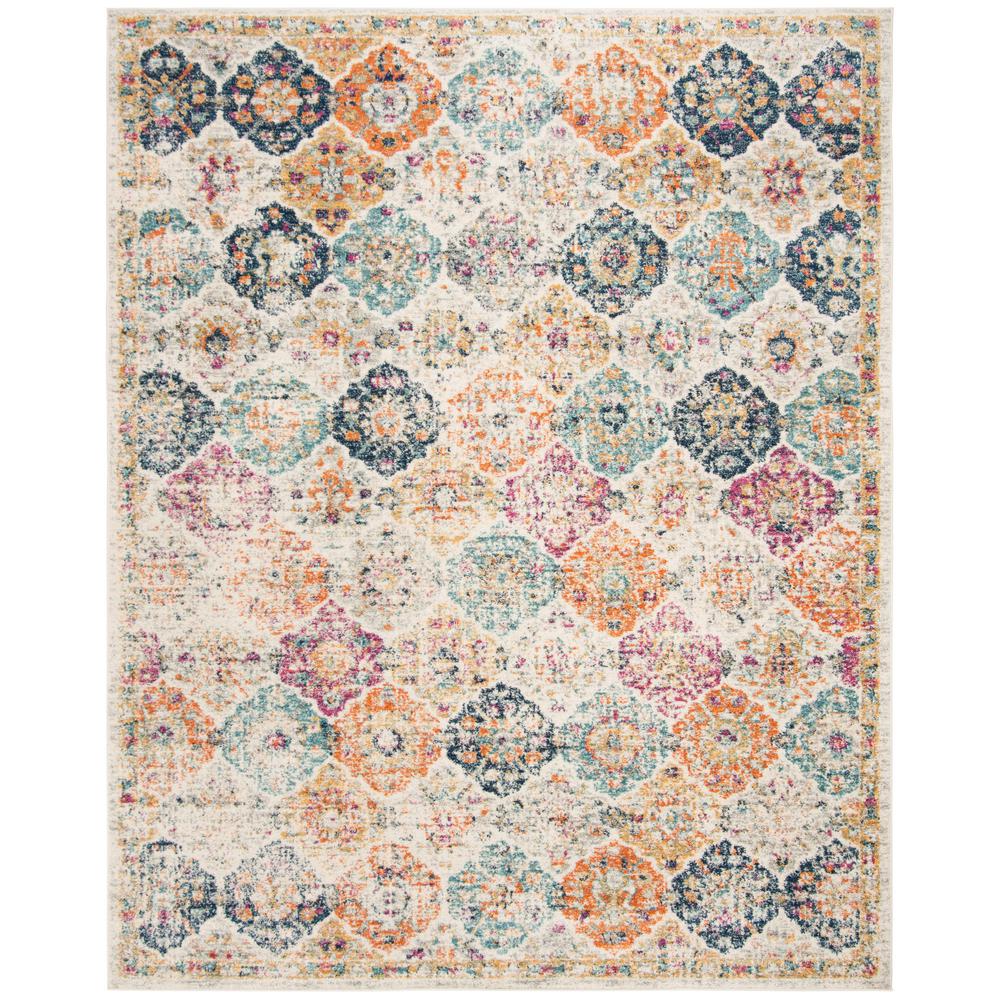 Safavieh Madison Cream Multi 8 Ft X 10 Area Rug Mad611b Safavieh Madison Cream Multi 8 Ft X 10