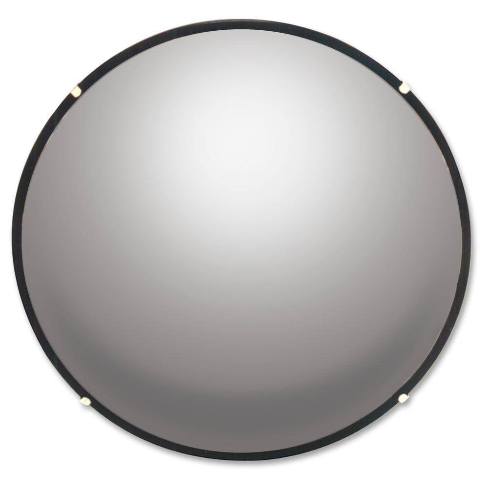 See All RR1524 Round Rectangular Glass Indoor Convex Security Mirror 24" Length