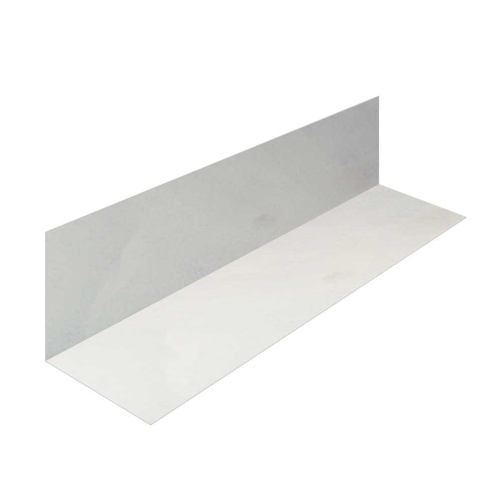 Construction Metals 4 In X 4 In X 10 Ft Galvanized Steel 90 L Flashing