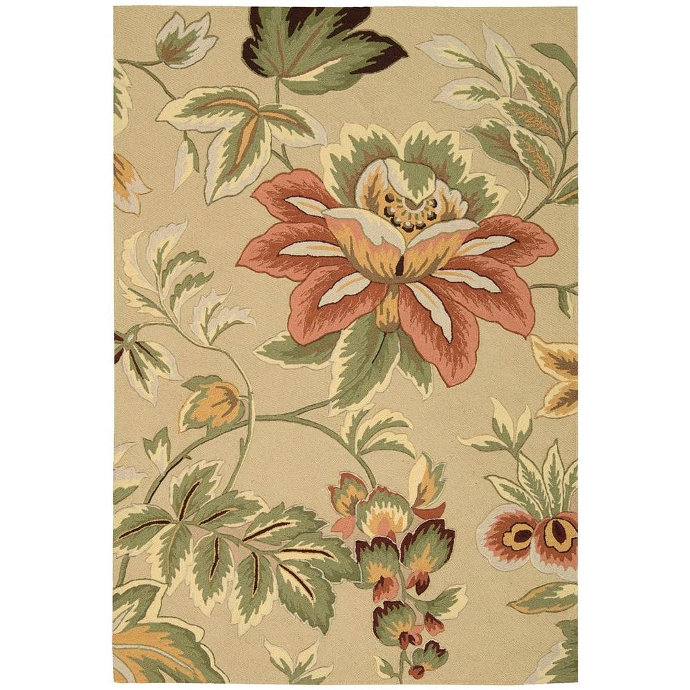 Nourison French Country Beige 5 ft. x 7 ft. 6 in. Area Rug032485 The