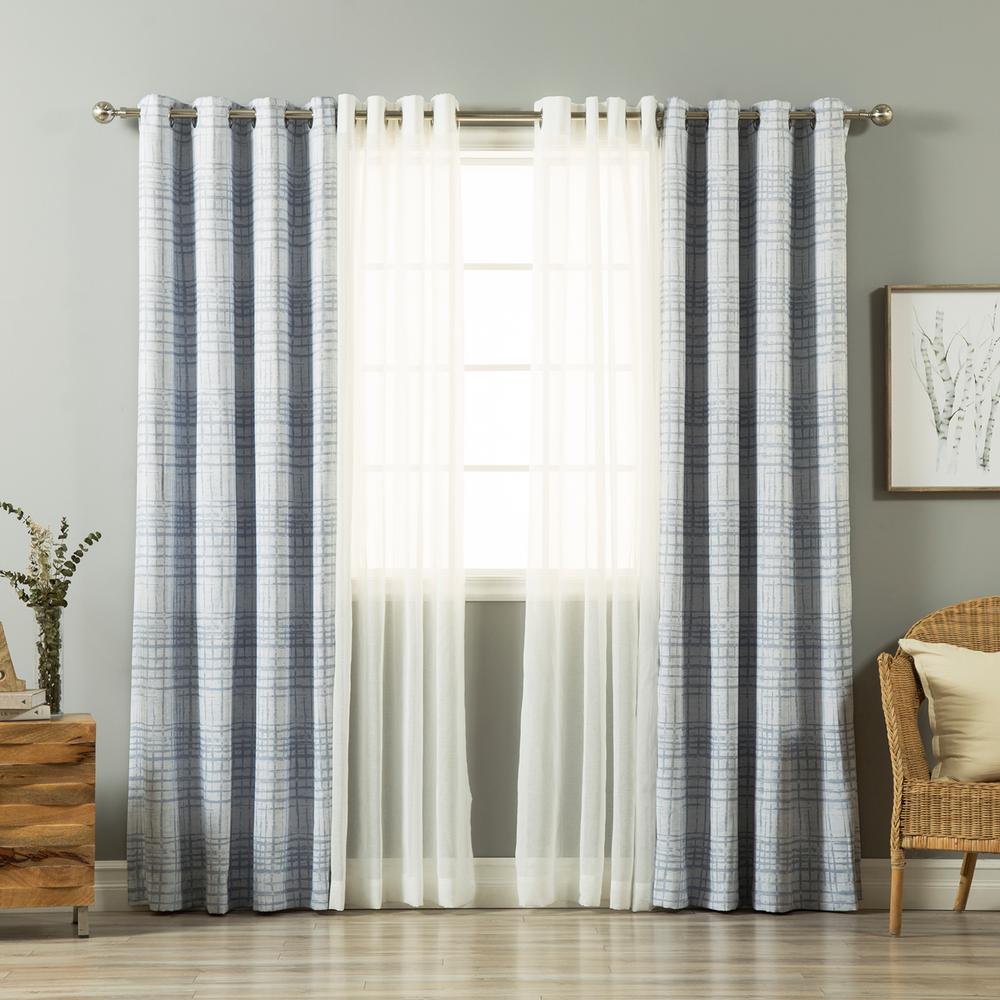 Machine Washable Best Home Fashion Modern Curtains Drapes