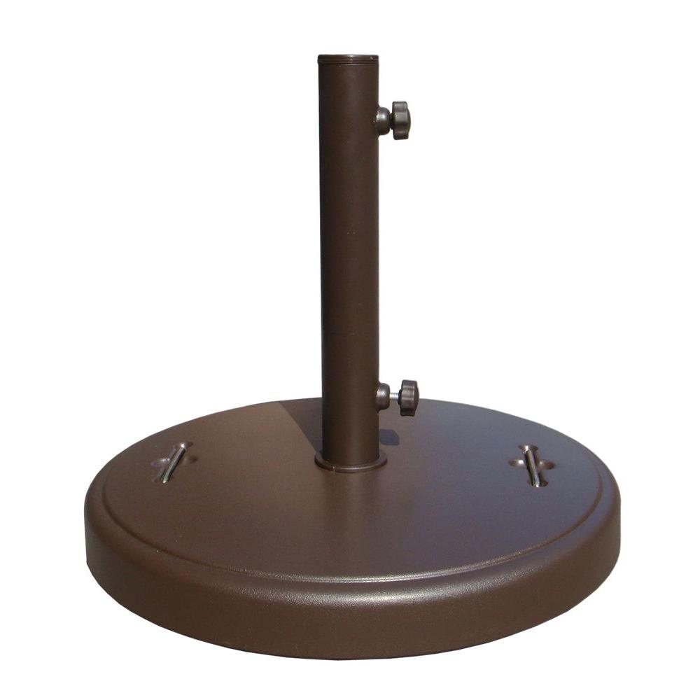 Umbrella Base Patio Umbrella Stands Patio Umbrellas The Home Depot