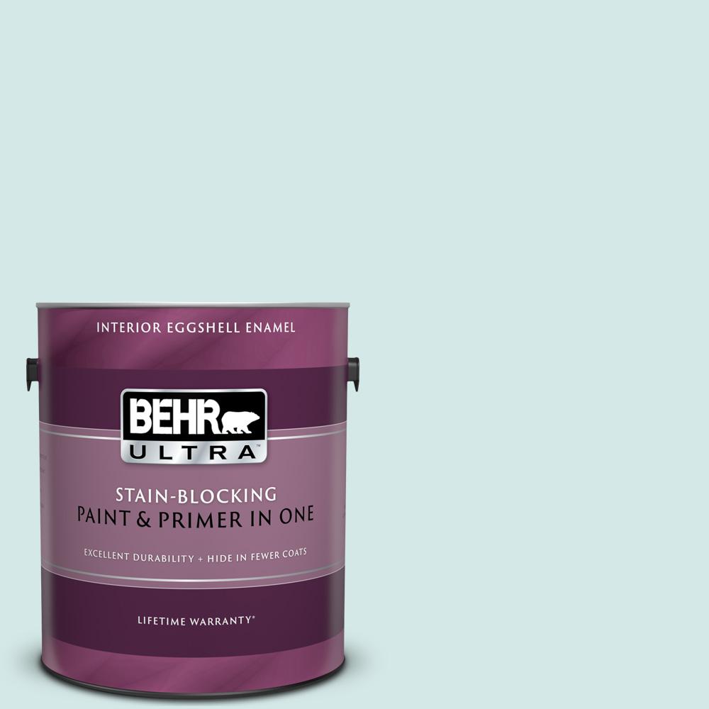 Behr Ultra 1 Gal T14 5 Sky Blue Eggshell Enamel Interior Paint Sky Blue Eggshell Enamel Interior Paint
