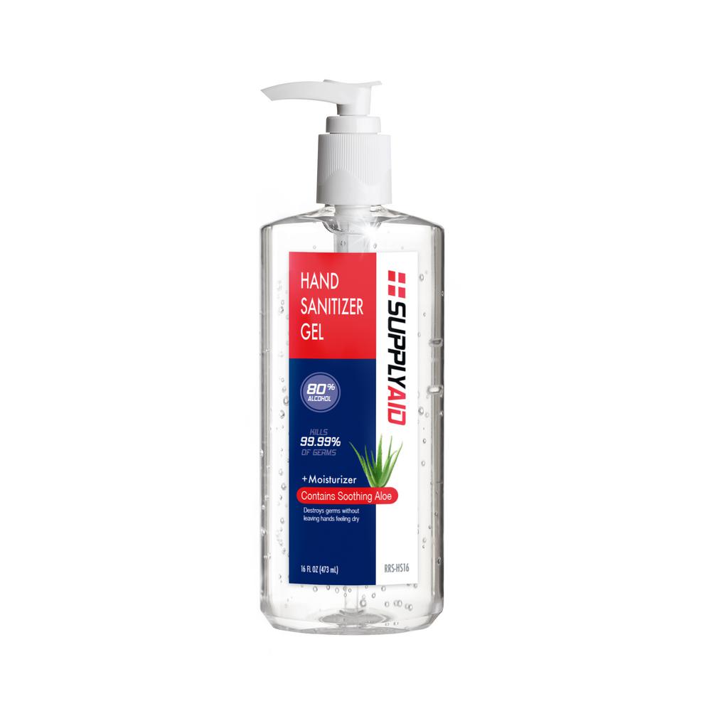 16 oz. 80 PlantBased Alcohol Hand Sanitizer Gel with
