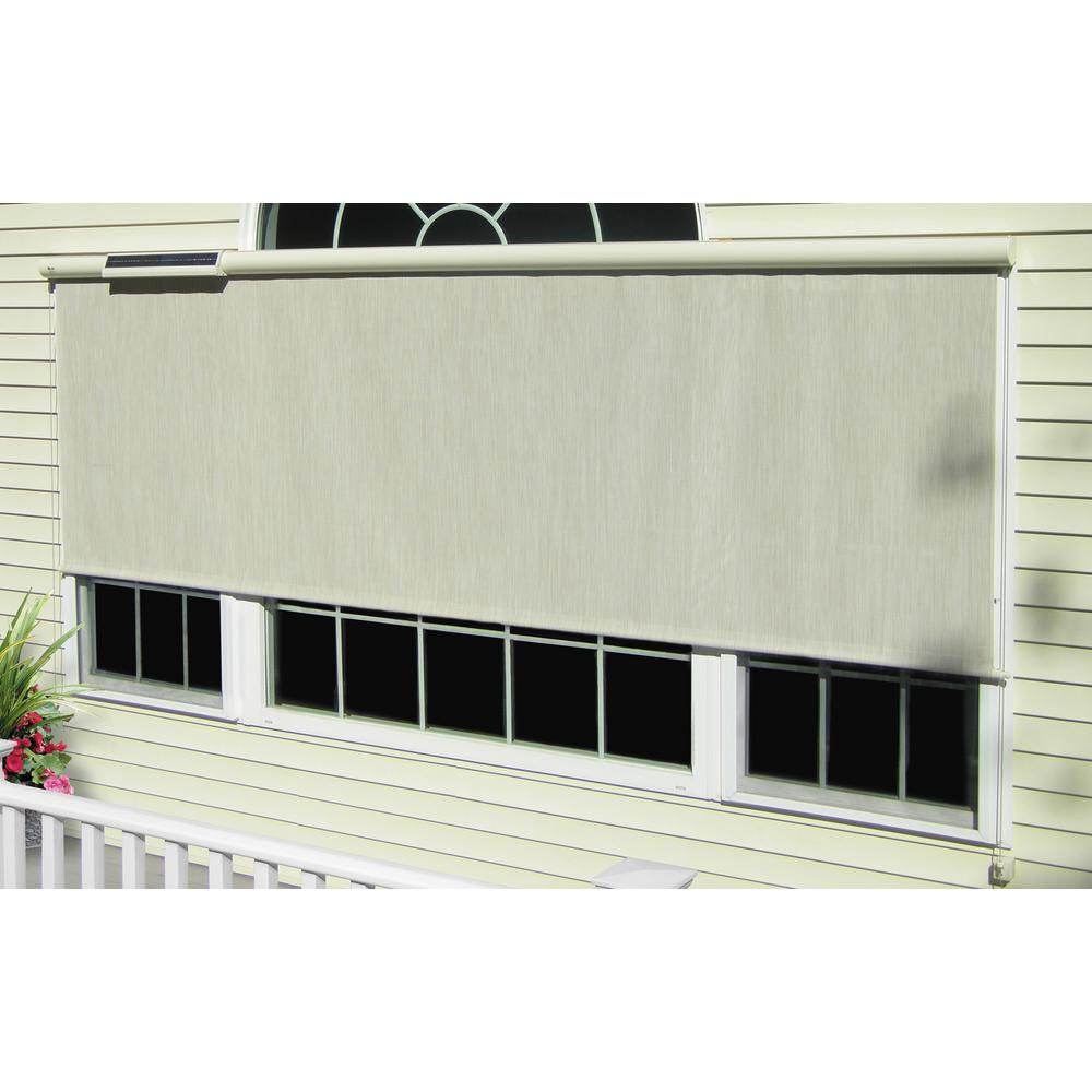 Bali Essentials 144 in. W x 84 in. L Cream with Full Cream Cassette ... Bali Essentials 144 in. W x 84 in. L Cream with Full Cream Cassette ...