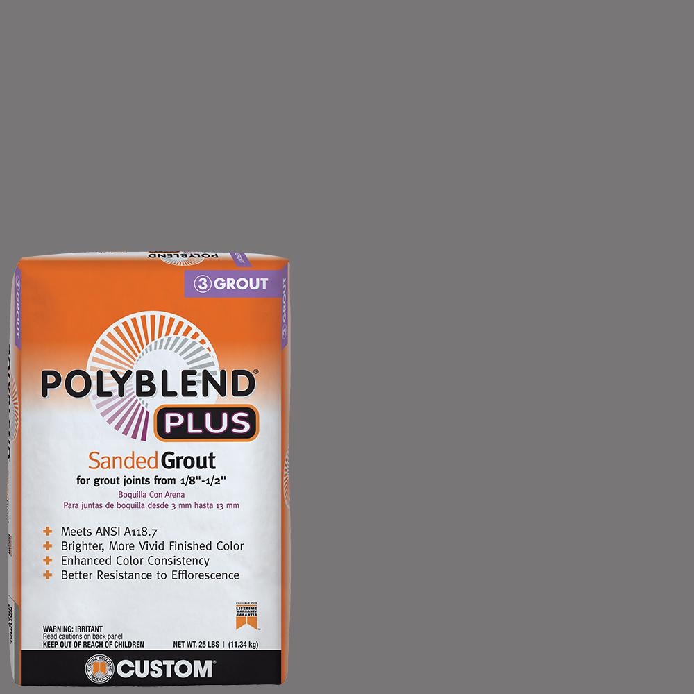 Custom Building Products Polyblend 19 Pewter 10 lb. NonSanded Grout