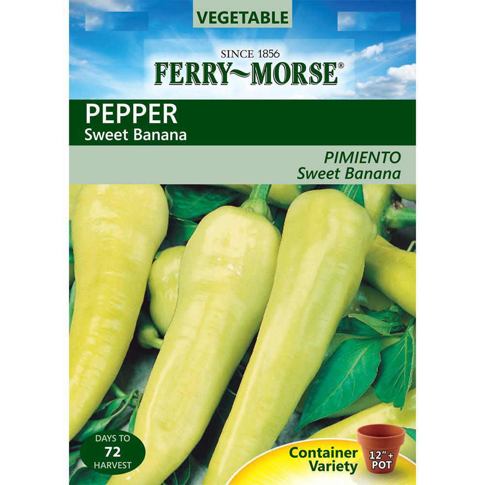 Ferry-Morse Pepper Sweet Banana Seed-2054 - The Home Depot