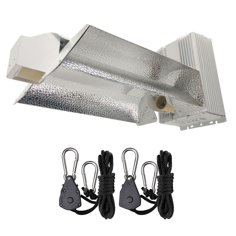 Hydro Crunch 630Watt Ceramic Metal Halide CMH Dual Open Style Grow Light SystemCMH01630ROPE