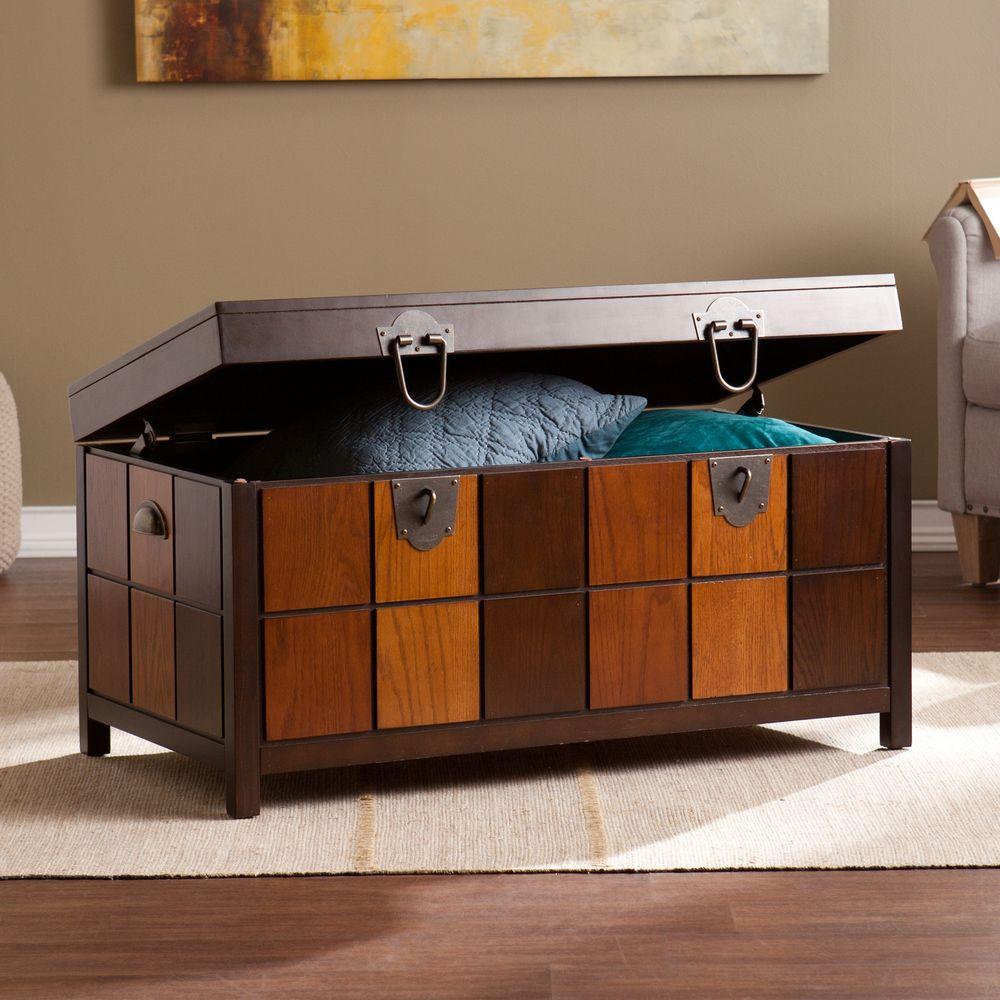 Hillsdale Furniture Monaco Matte Espresso Marble Top Coffee Table4142