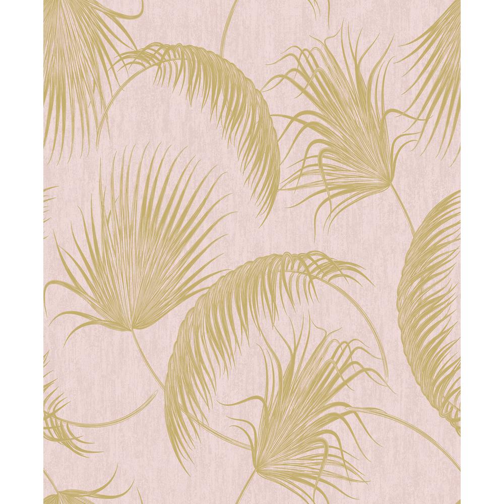 SK Filson Oasis Green and Gold Foil Leaves Wallpaper SK20017 - The Home ...