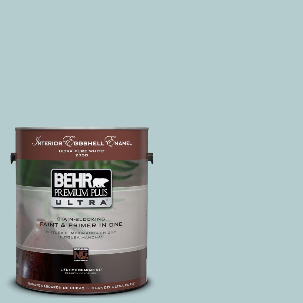 BEHR Premium Plus Ultra 8 oz. #UL220-8 Clear Pond Interior ... BEHR Premium Plus Ultra 8 oz. #UL220-8 Clear Pond Interior ...