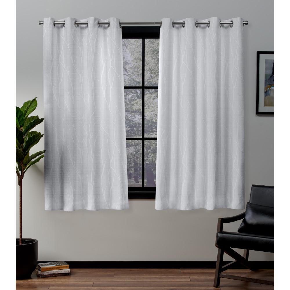 Exclusive Home Curtains Forest Hill Winter Grommet Top Curtain