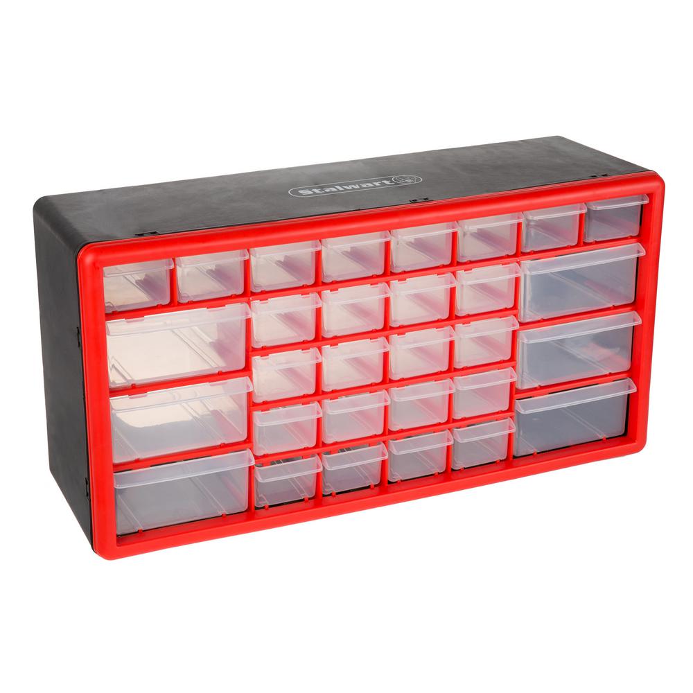 Stalwart 30 Compartment Small Parts Organizer Hw2200015 The Home Depot