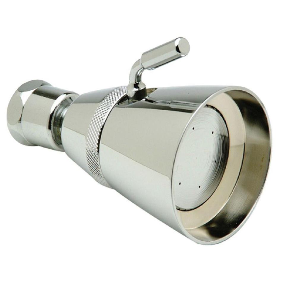 UPC 670240242531 product image for Zurn 1-Spray 1.8 in. Single Wall Mount Fixed Adjustable Shower Head in Chrome, G | upcitemdb.com