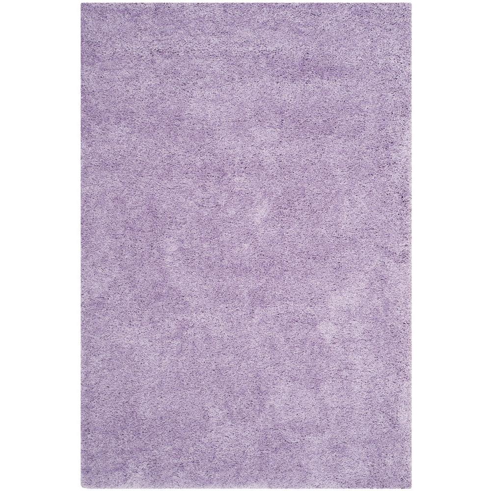 Safavieh California Shag Lilac 4 ft. x 6 ft. Area Rug-SG151-7272-4 ...