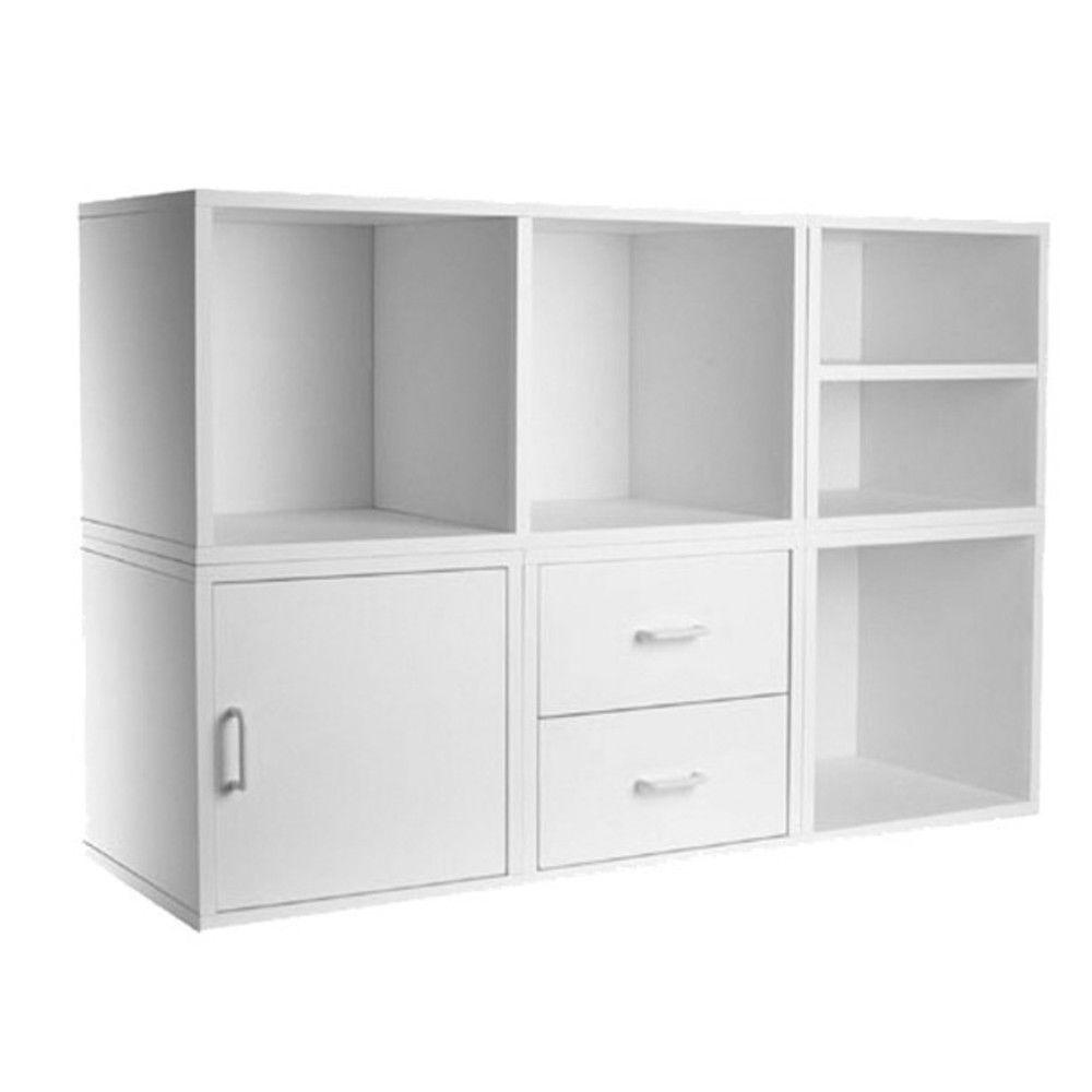 white modular storage units        <h3 class=