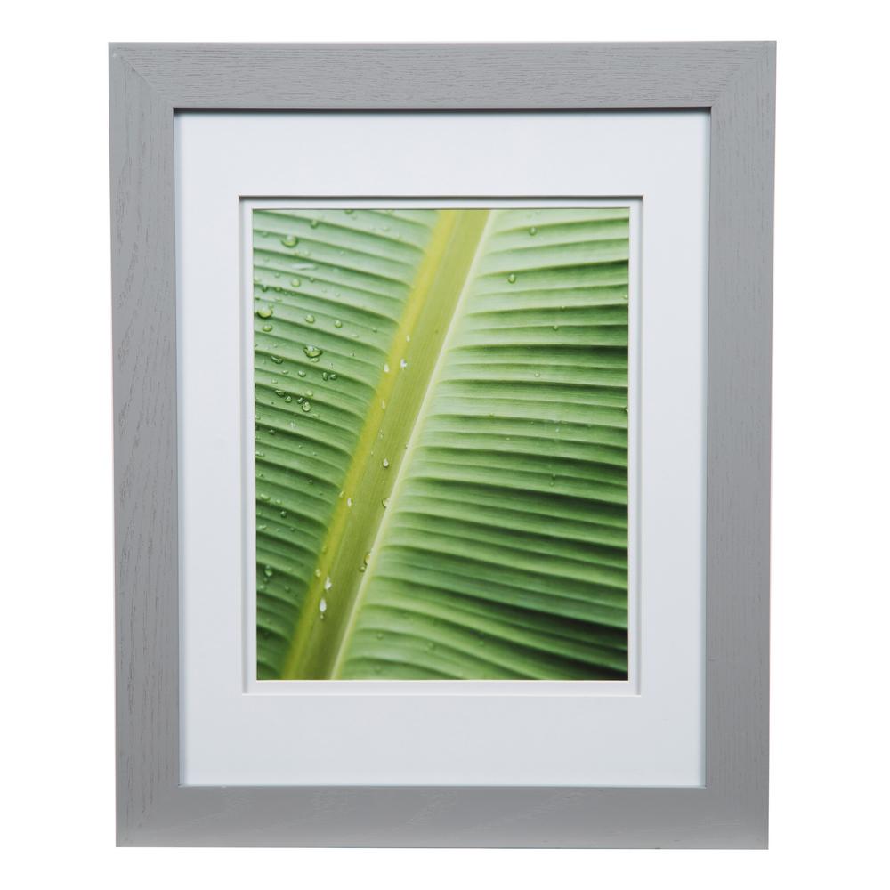 Pinnacle Gallery 8 In X 10 Gray Double Mat Picture