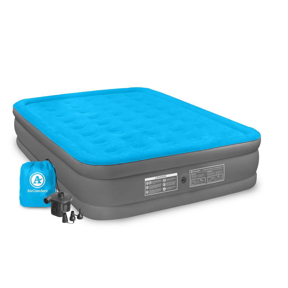Sleeping Bags Beds Hiking Camping Gear The Home Depot Camp Mate Queen Size Raised Air Mattress