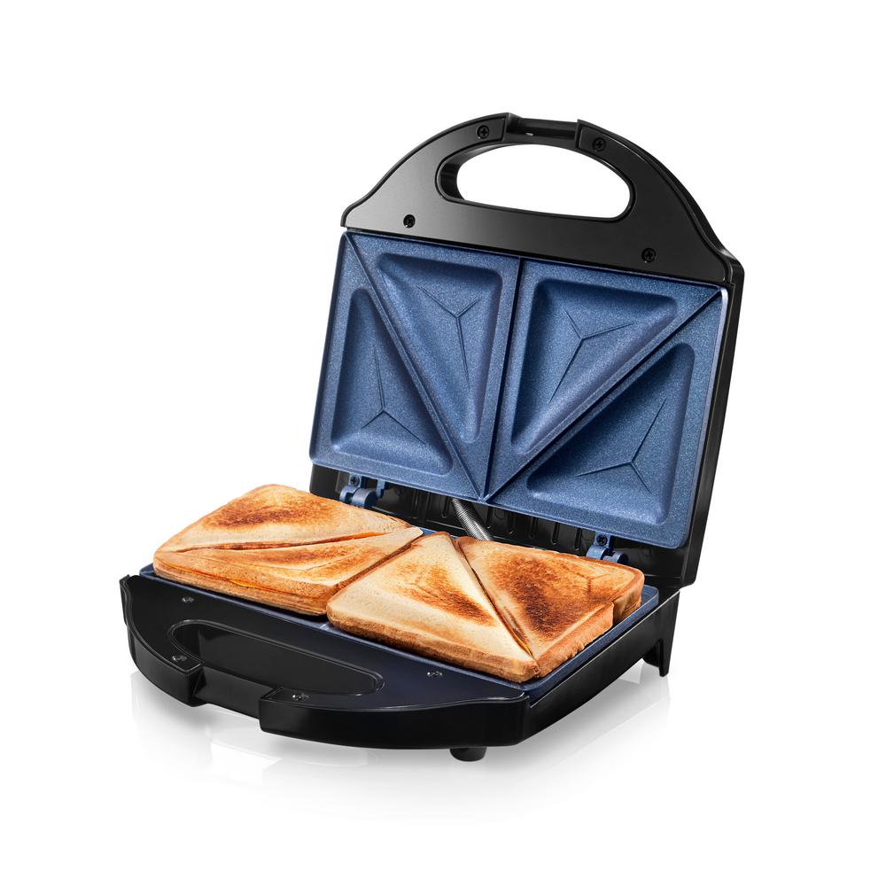 GRANITESTONE Classic Blue NonStick Diamond Infused Sandwich Maker7196