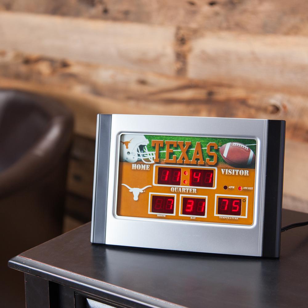 Team Sports America University Of Texas Ncaa Multi Color Scoreboard Alarm Clock 0128604b The Home Depot - Multicolor Display Alarm Clock Team Sports America University Of Texas Ncaa Multi Color Scoreboard Alarm Clock 0128604b The Home Depot - Multicolor Display Alarm Clock