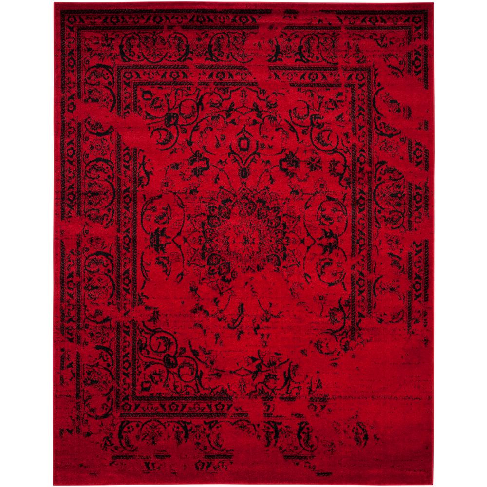 Safavieh Adirondack Red/Black 8 ft. x 10 ft. Area RugADR101F8 The
