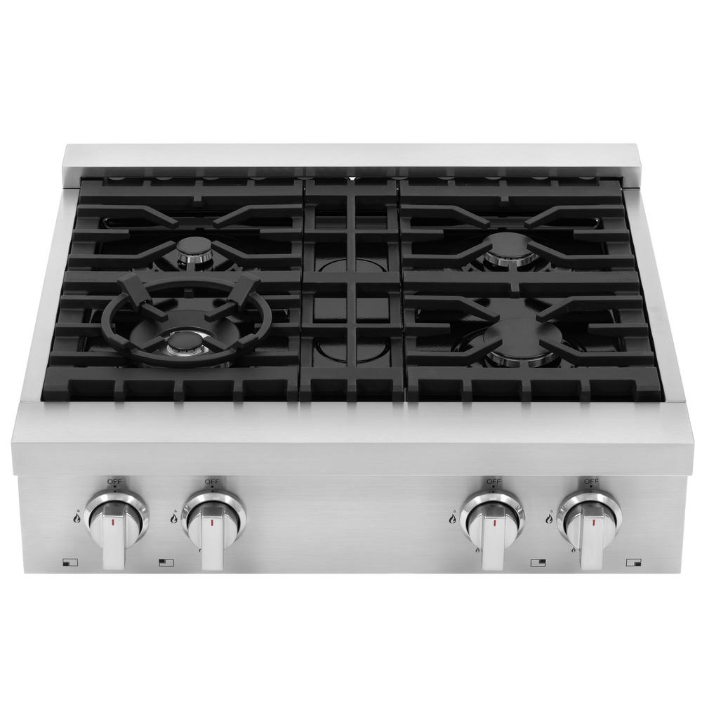 Cosmo 30 In Gas Cooktop With 4 Burners In Stainless Steel Cos