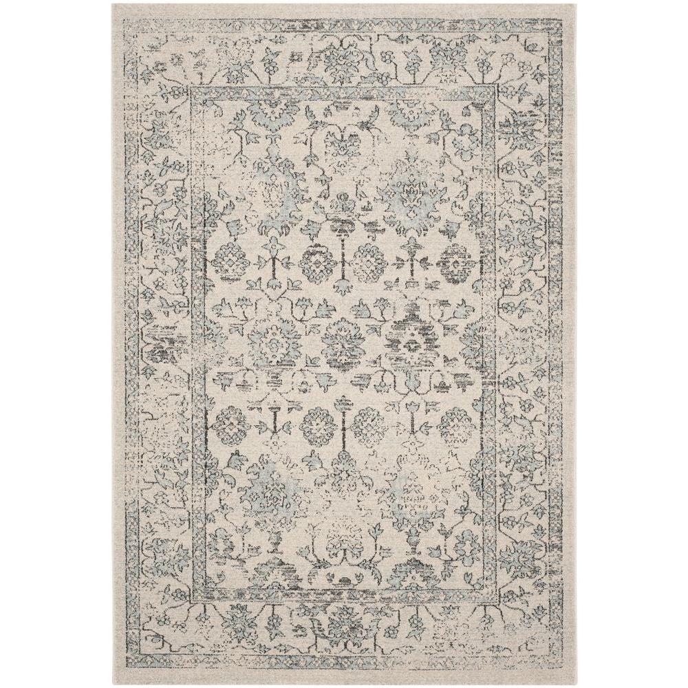 Safavieh Carmel Beige/Blue 5 ft. x 8 ft. Area RugCAR273A5 The Home Depot