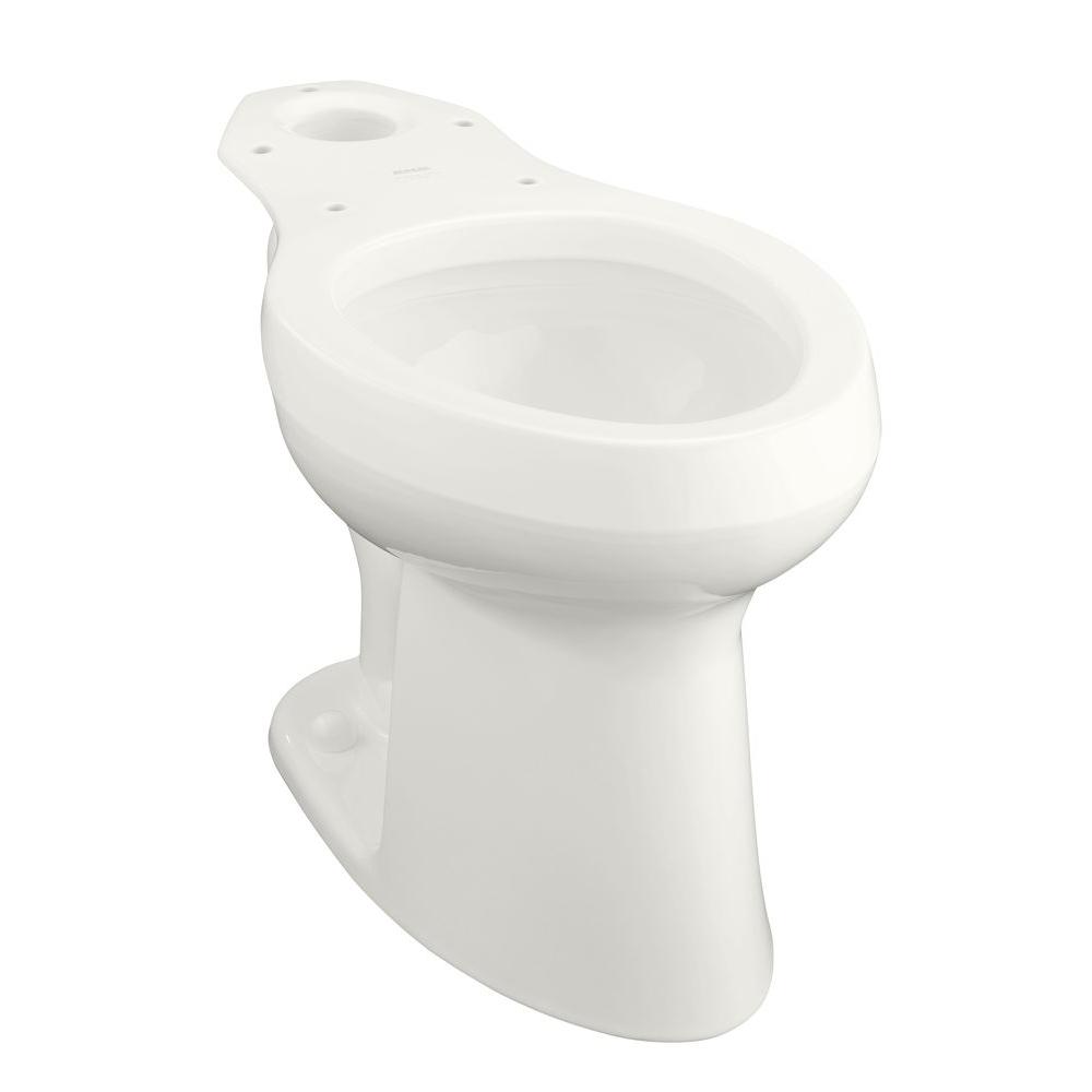 KOHLER Highline Pressure Lite Elongated Toilet Bowl Only in WhiteK