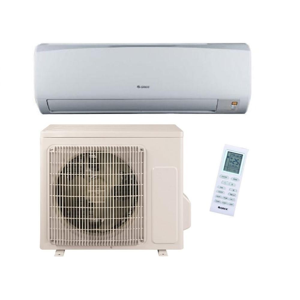 GREE High Efficiency 9,000 BTU 3/4 Ton Ductless Mini Split ...