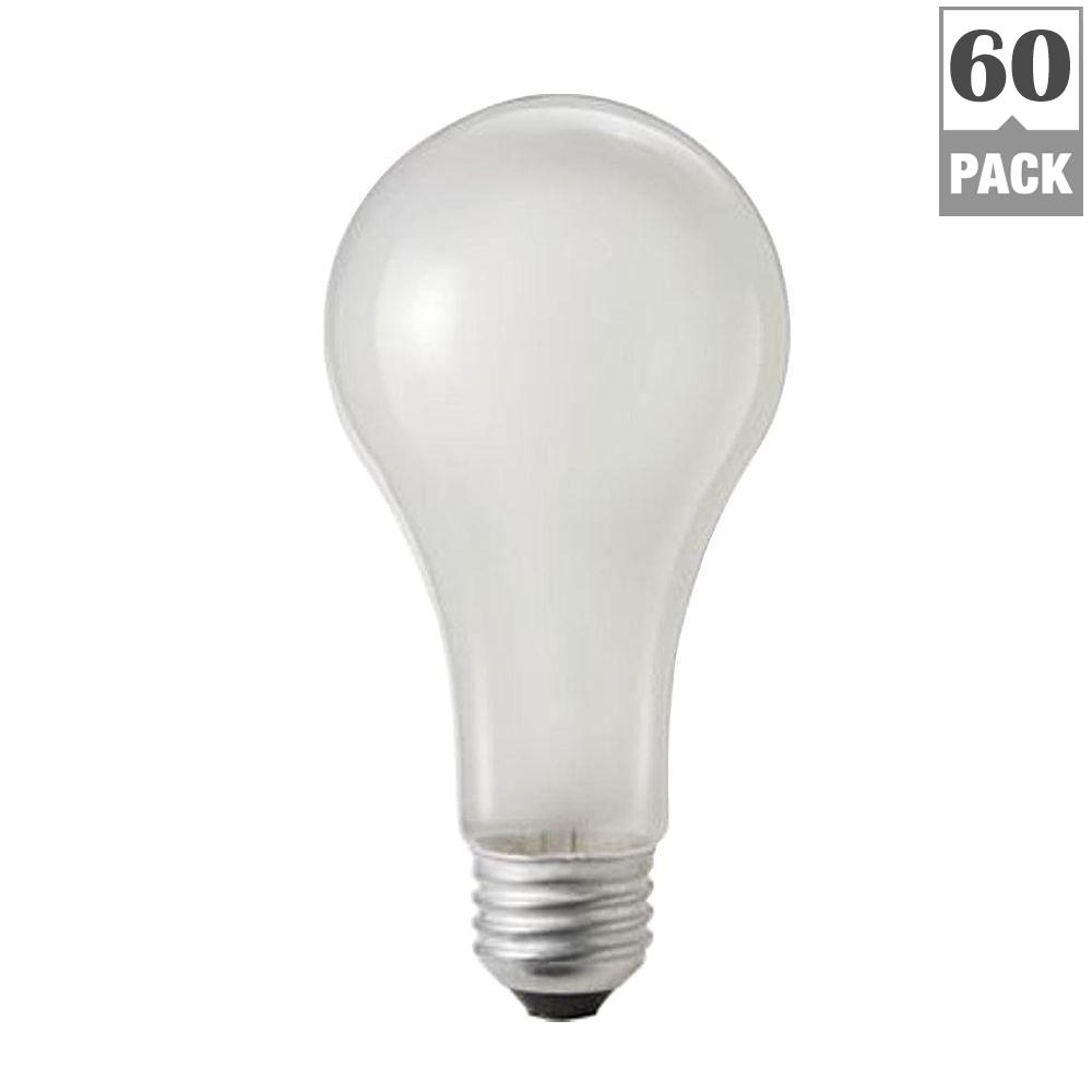 Philips 150 Watt A21 Incandescent 120 130 Volt Rough Service Frosted Philips 150 Watt A21 Incandescent 120 130 Volt Rough Service Frosted Light Bulb