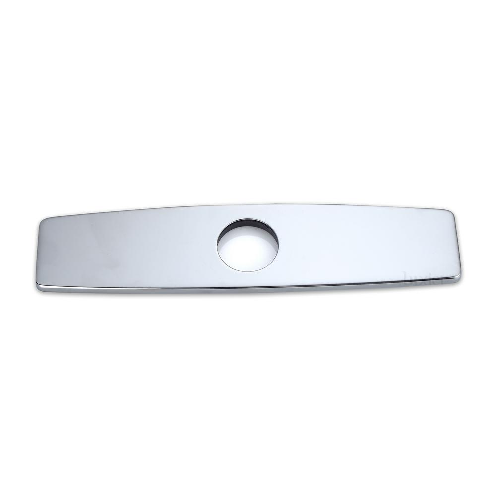 Luxier 10 In Brass Kitchen Sink Faucet Hole Cover Deck Plate
